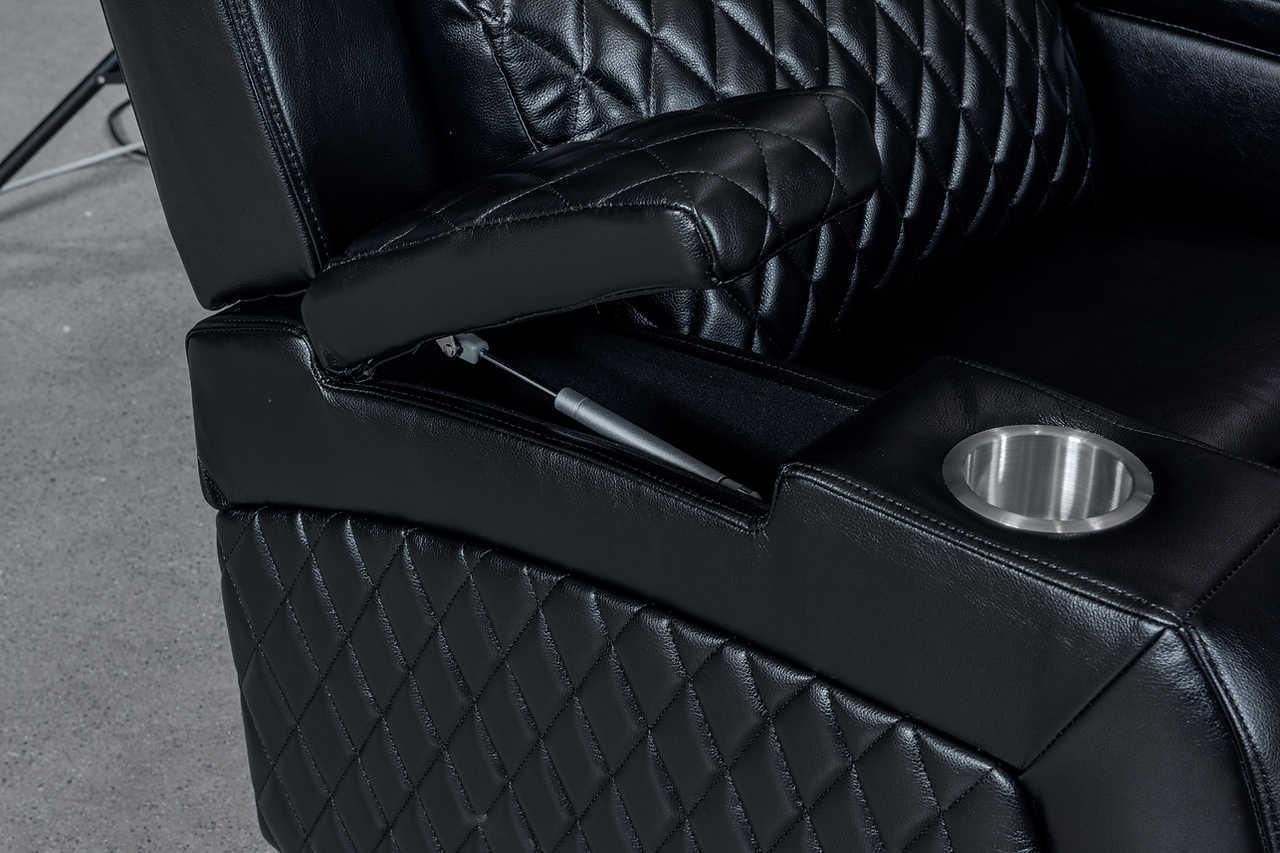 Lex Leather Power 3-Piece Reclining Set
