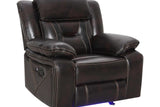 Concord Dark Brown 3-Piece Reclining Set