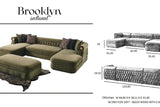 Brooklyn Green Sectional