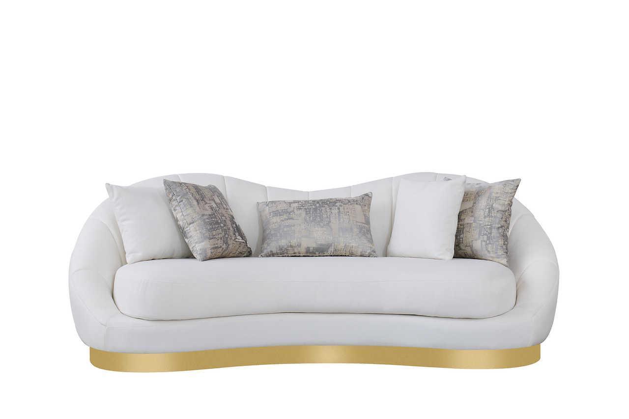 Olena Ivory 2-Piece Living Room Set