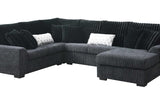 Brady Black Sectional