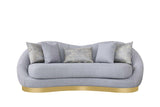 Olena Dove Gray 2-Piece Living Room Set