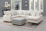 Brady Beige Fabric Sectional