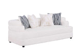 Stepso Cream Boucle Living Room Set