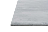 Rabbit Solid Silver Modern Transitional Art Silk Shine Rug - Ella Furniture