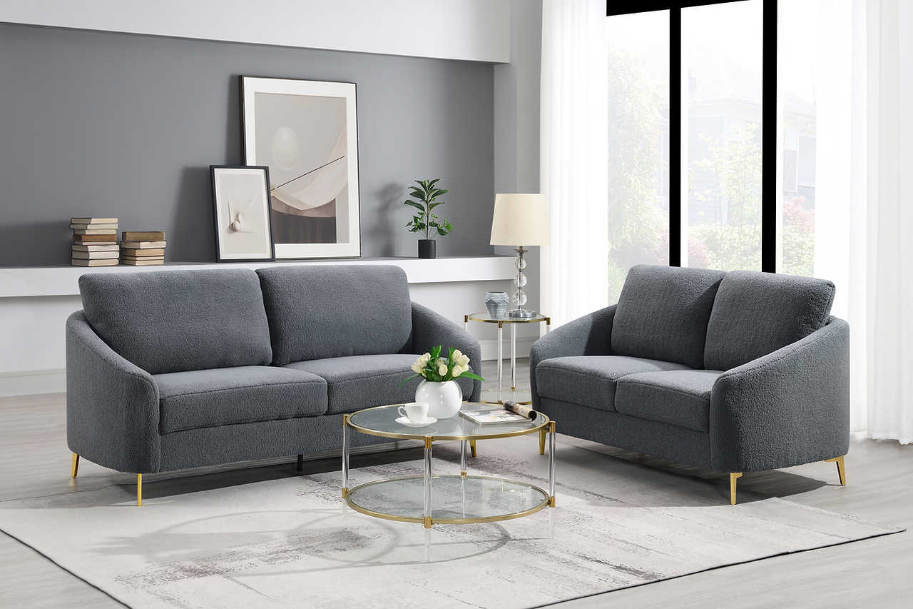 Lila Gray Living Room Set