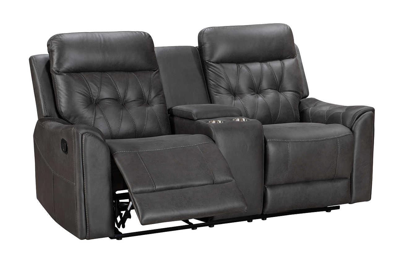 Rita Grey 3-Piece Reclining Set