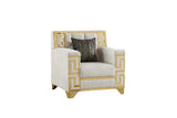 Hira Cream Living Room Set