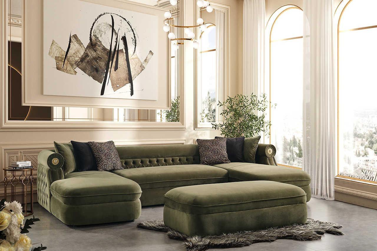 Brooklyn Green Sectional