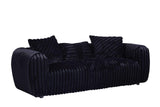 Eli Black Fabric Chair
