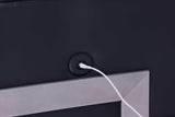 Magic Black PU LED Speaker Sectional