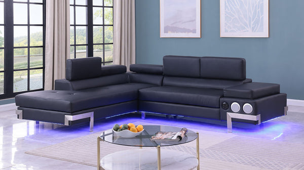 Magic Black Sectional