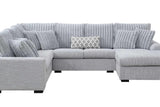 Brady Grey Fabric Sectional
