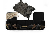 Sicilya Black Sectional