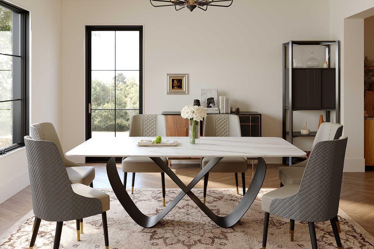 Jewel Sintered Stone Dining Table #1