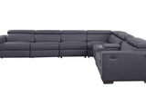 Picasso Dark Gray 7-Piece 3 Power Reclining Sectional