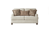 Cycle Hay Beige Modern Contemporary Wood, Engineered Wood Fabric Upholstery Chair - Ella Furniture