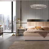 Gemma Italian High Gloss Pearl and 3D Eucalyptol Bedroom Set view 4