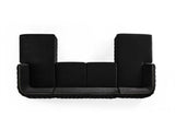 Sicilya Black Sectional
