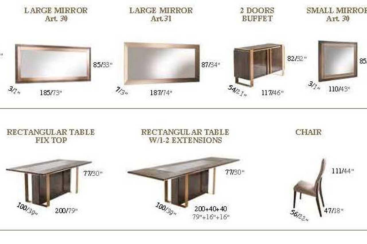 Essenza 4 Door Buffet