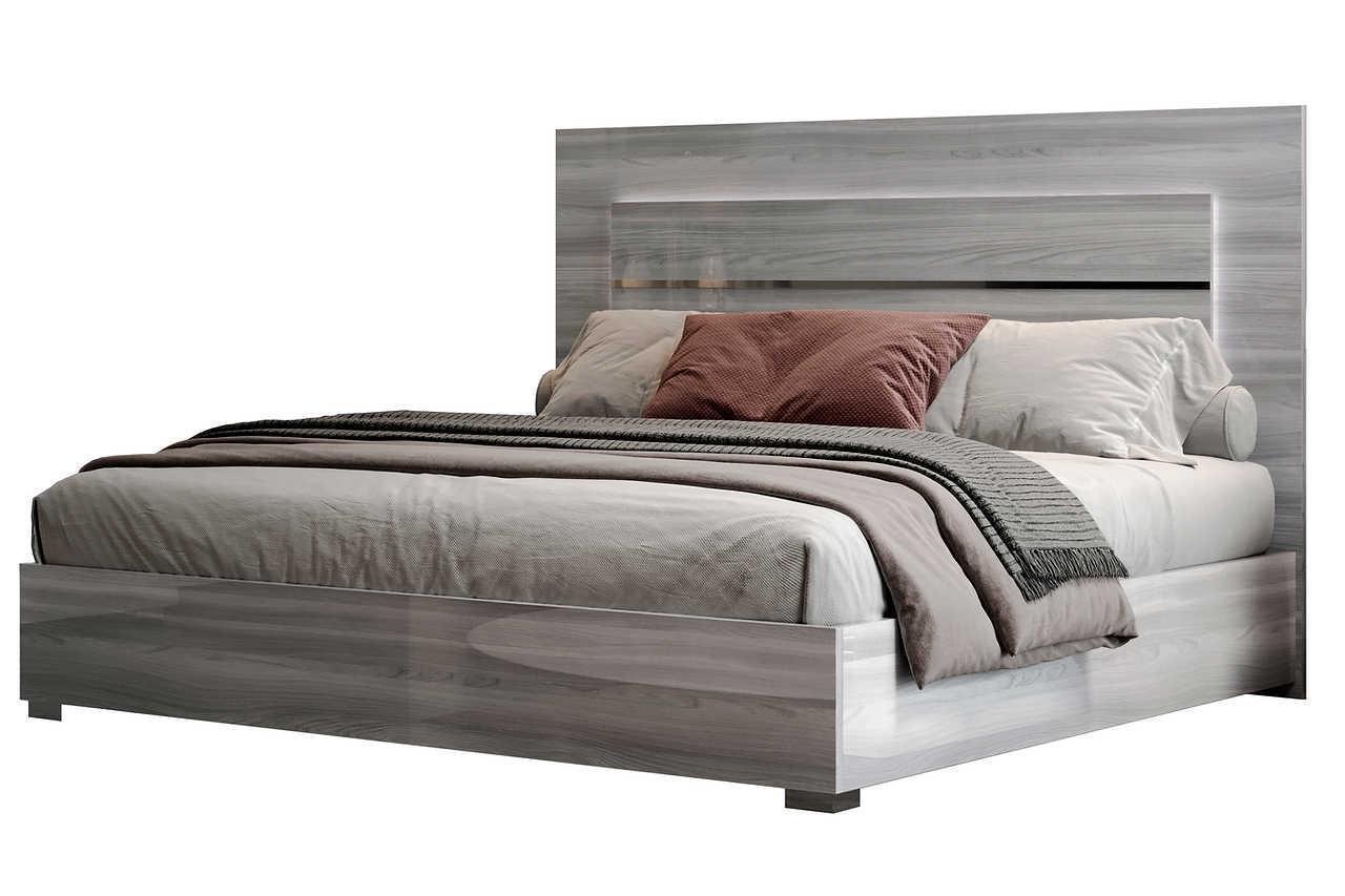 Premium Gray Italian Bedroom Set