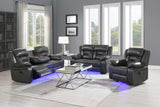 Concord Light Grey 3-Piece Reclining Set