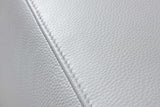 Pella Light Gray Leather RAF Sectional