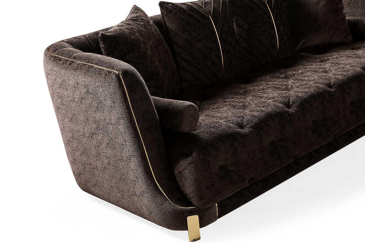 Elit Brown Living Room Set