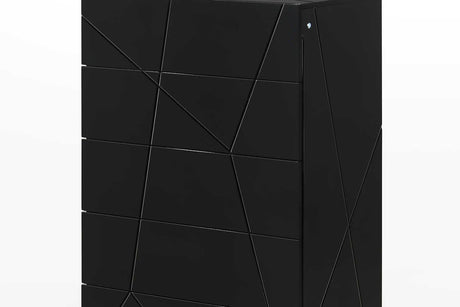 Naomi Black Chest - Ella Furniture