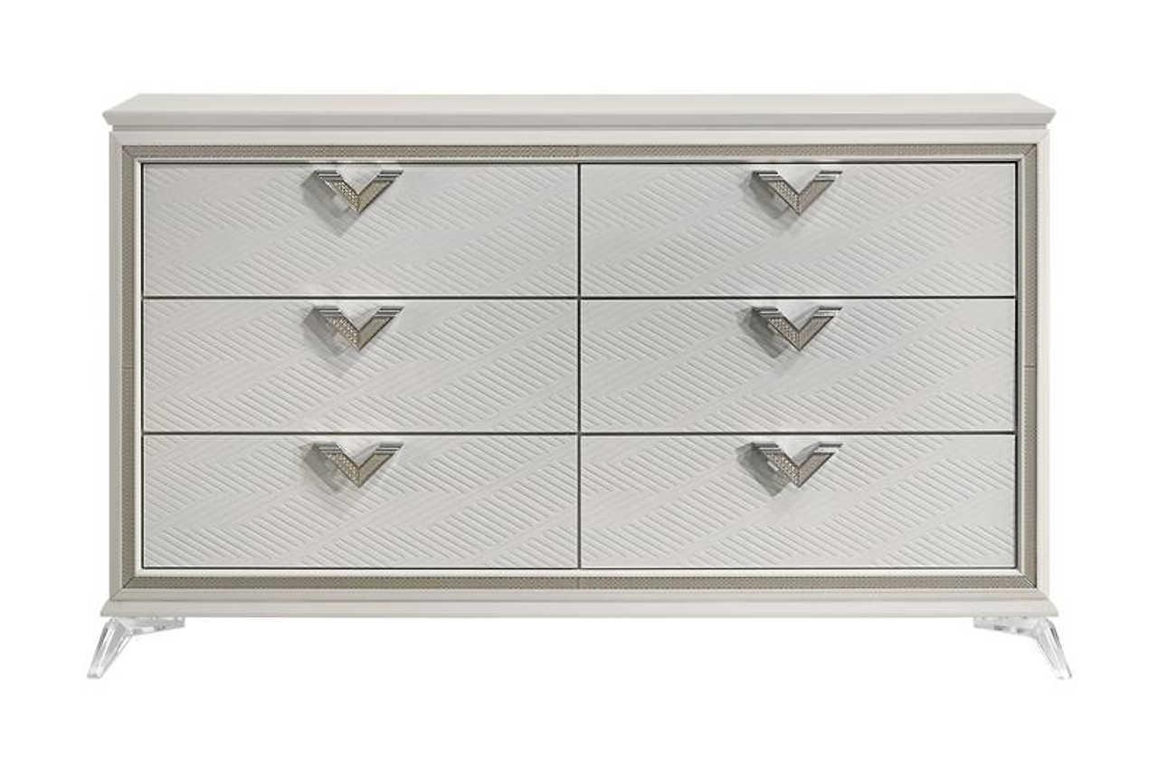 Chiara Majestic Gold Nightstand