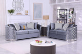 Athena Grey Living Room Set