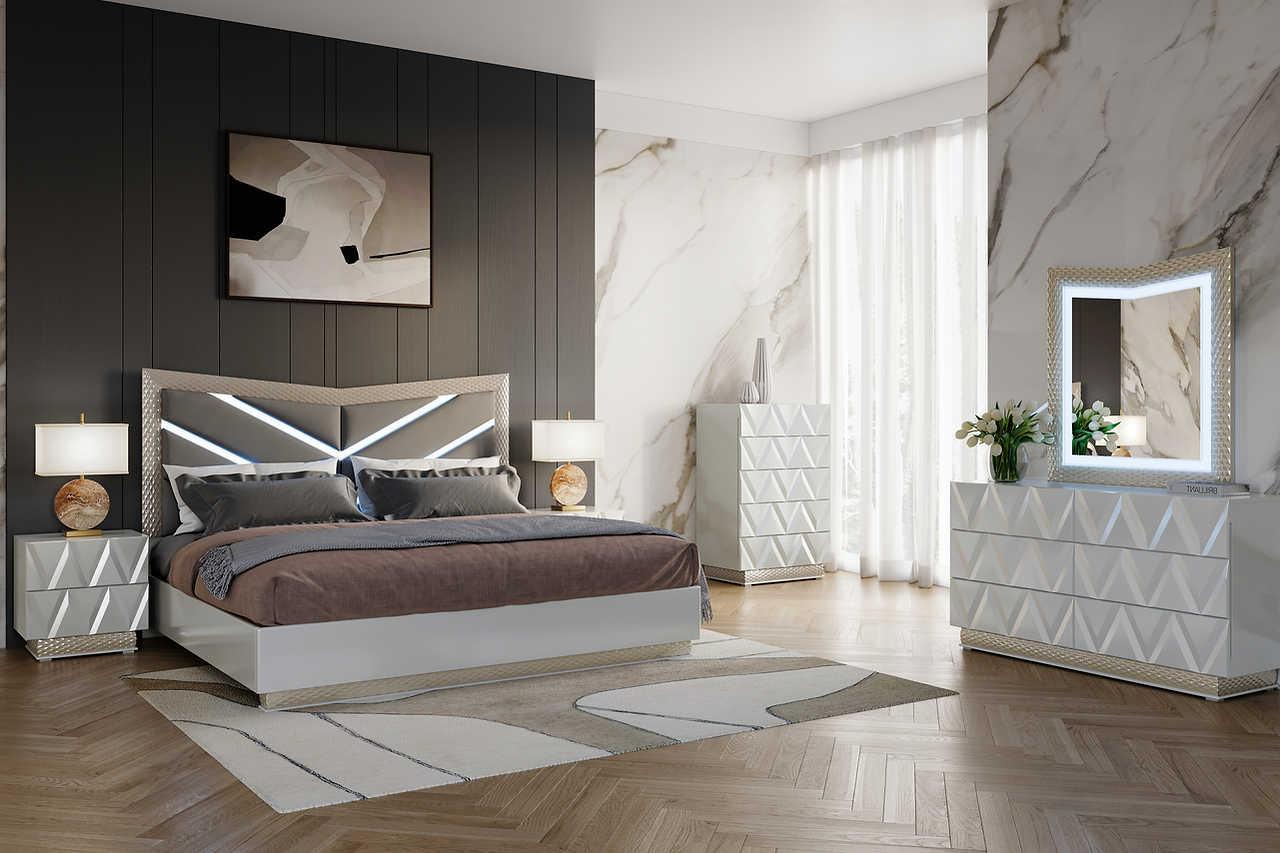 Vera Gray Nightstand