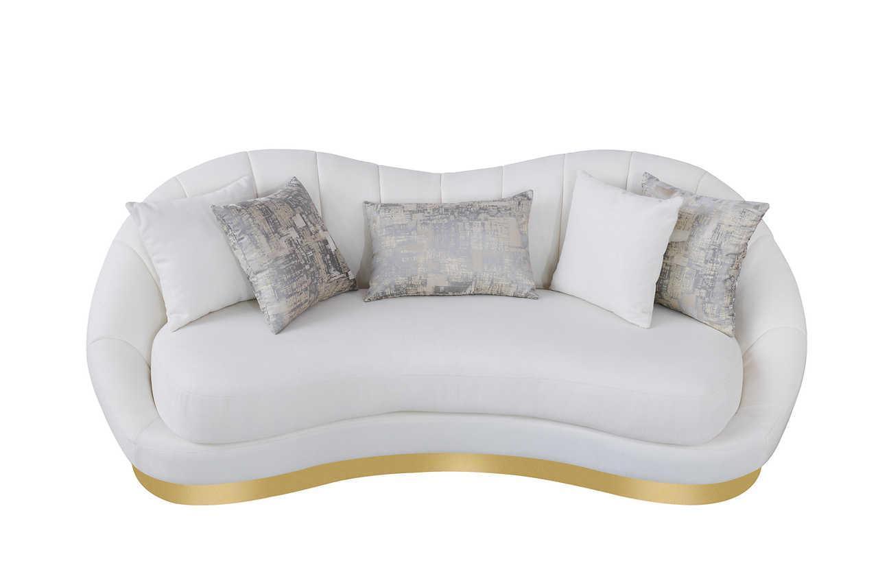 Olena Ivory 2-Piece Living Room Set