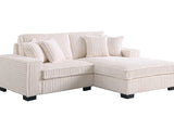 Comfy II Cream 2-Piece Sectional
