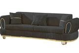 Kelebek Gray Living Room Set