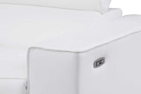 Picasso White 7-Piece 3 Power Reclining Sectional