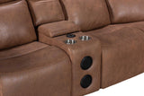 Romi Brown Power Reclining Sectional