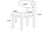 Ash Cream Dining Chair