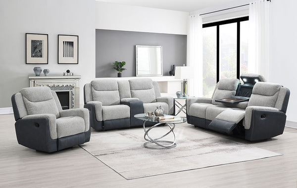Wilbert Gray Reclining Set