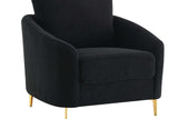Lila Black Living Room Set