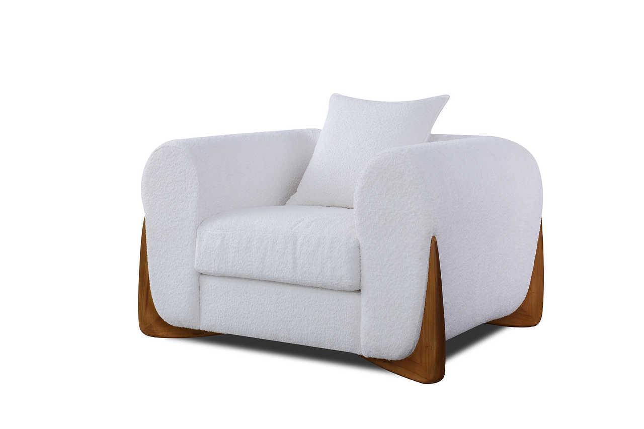 Stylus Ivory 2-Piece Living Room Set