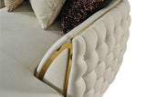 Sicilya Off White Sectional