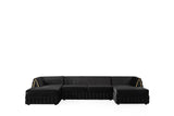 Sicilya Black Sectional