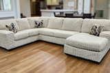 Austin Ivory 3-Piece Sectional