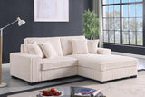Comfy II Cream 2-Piece Sectional
