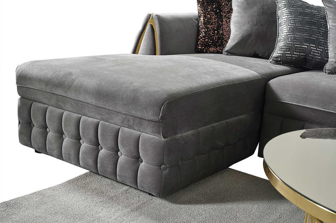 Sicilya Gray Sectional