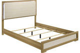 Maya Natural LED Panel Bedroom Set