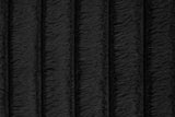 Mellow Black Thick Stripe Fabric 3-Piece Reclining Set