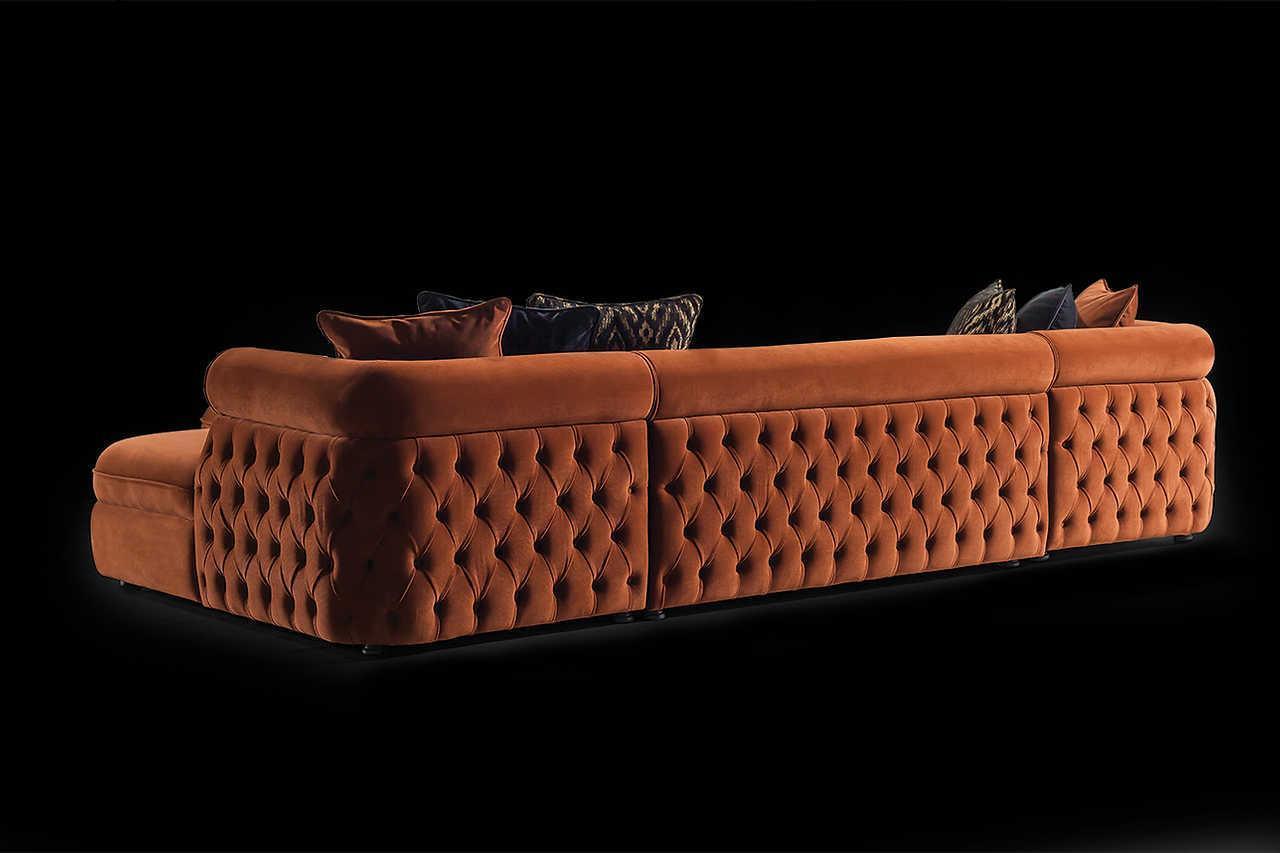 Brooklyn Orange Sectional