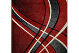 Contempo 42 Red Area Rug